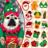 Christmas series Velcro clothing decoration Snowman Sock decoration patch Computer embroidery Mini self-adhesive details Picture